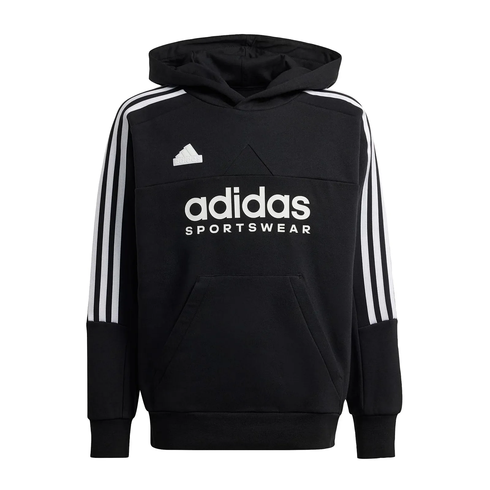 Худи ADIDAS J HOT FL Черный/Белый, фото №1