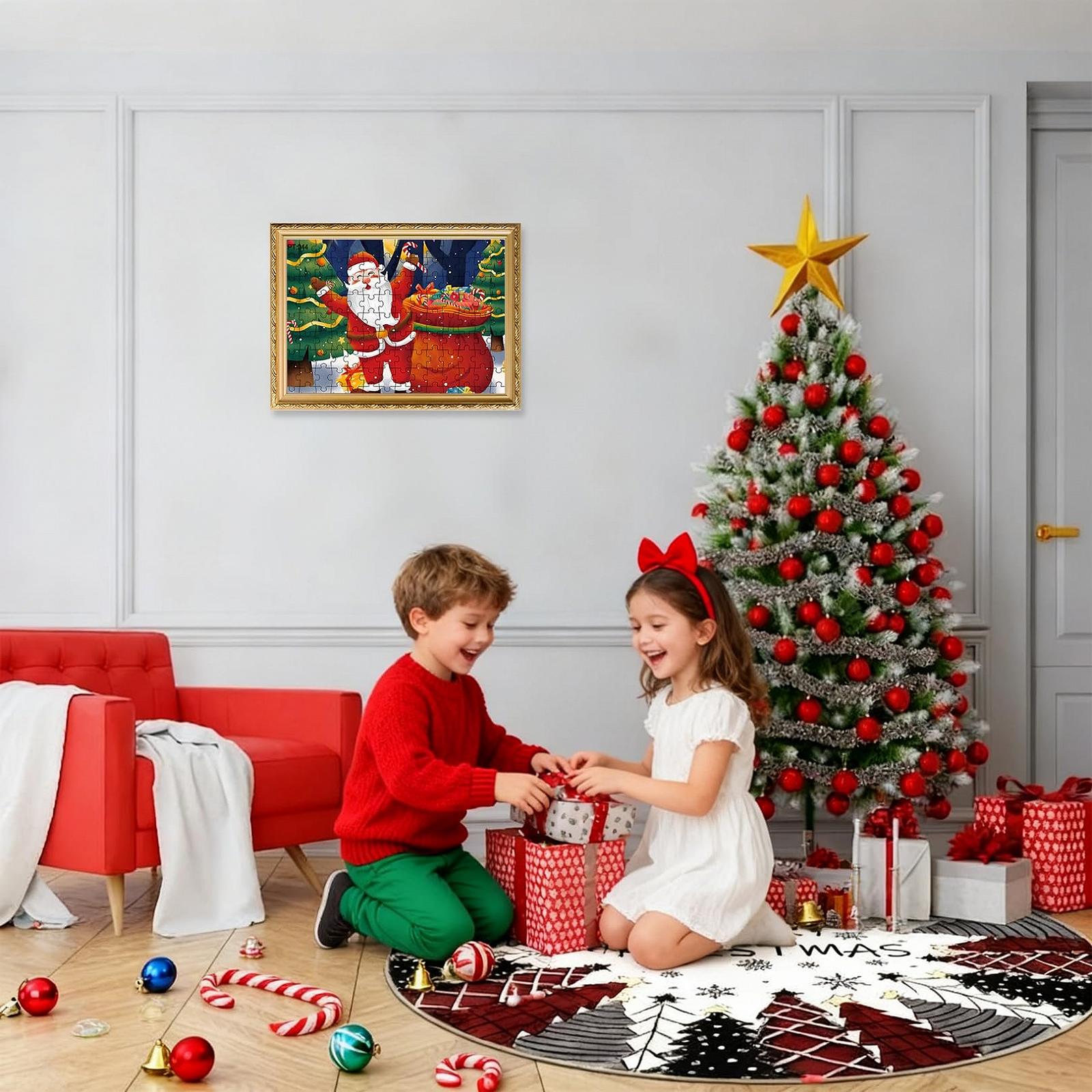 Набор из 2-х рождественских пазлов Christmas Puzzle Set 27 x 20 см, фото №7
