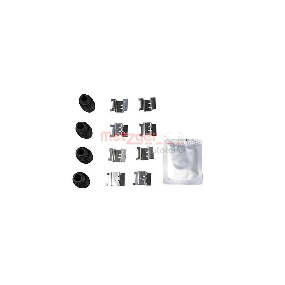 Монтажний комплект гальмівних колодок METZGER 109-1877 GREENPARTS задня вісь, фото №1