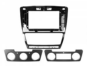 Штатная магнитола Sigma X10232 2+32 Gb Skoda Octavia 2 A5 2008-2013 10 black synthetic.ua - Фото 1