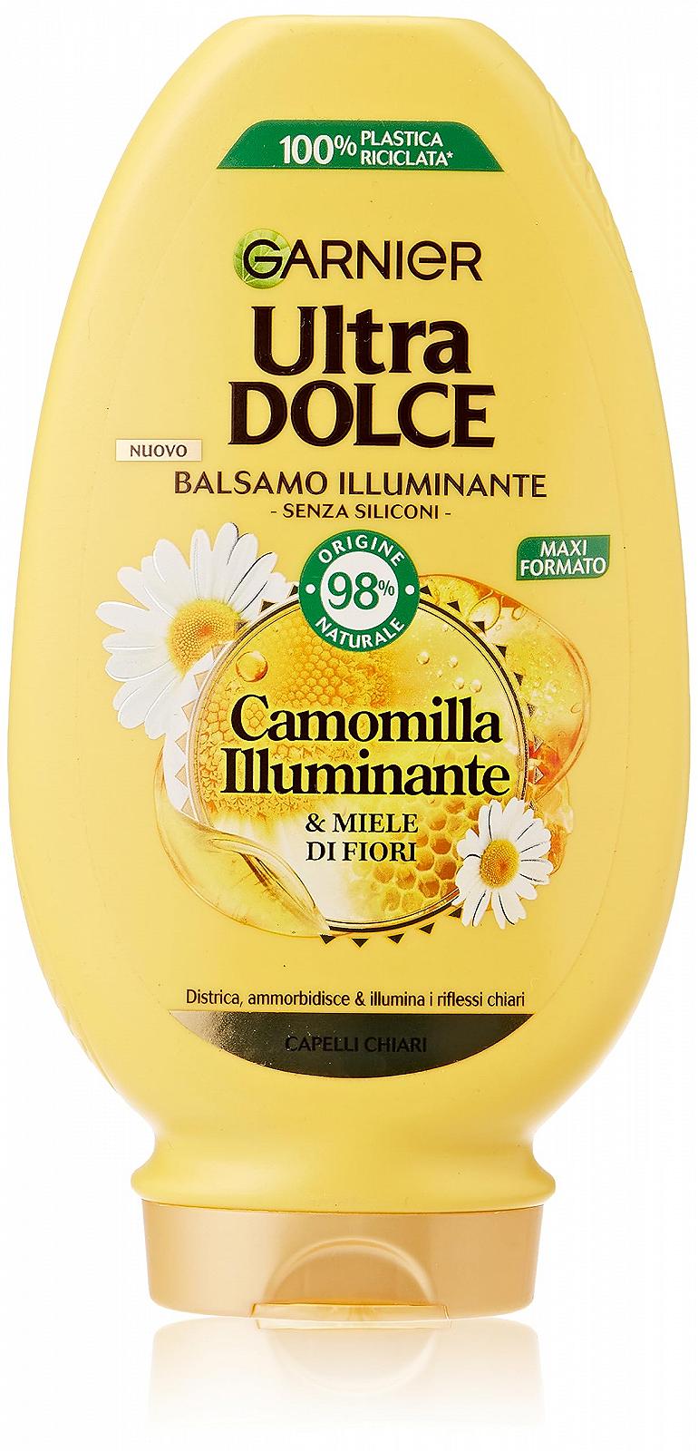 Бальзам Garnier Camomilla e Miele для светлых волос 250 мл, фото №1 Бальзам Garnier Camomilla e Miele для светлых волос 250 мл, фото №1