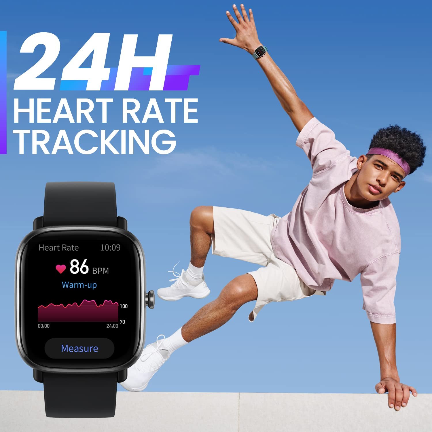 Смарт-часы Amazfit GTS 2 Mini GPS Activity Tracker 1.55 дюйма, 70 спортивных режимов, фото №3