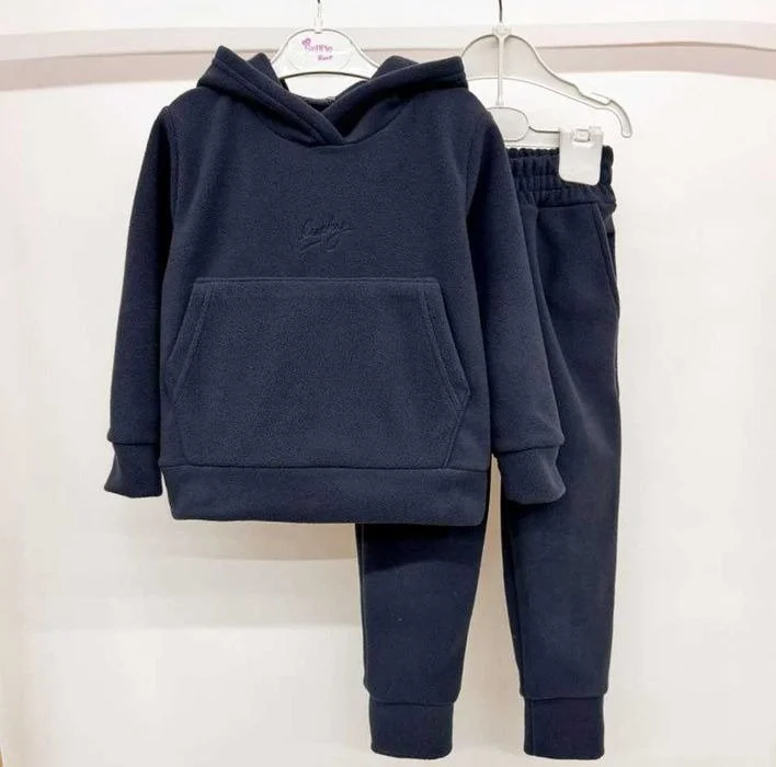 Теплый флисовый костюм 98-158 см осень/зима капюшон, фото №3 Теплый флисовый костюм 98-158 см осень/зима капюшон, фото №3