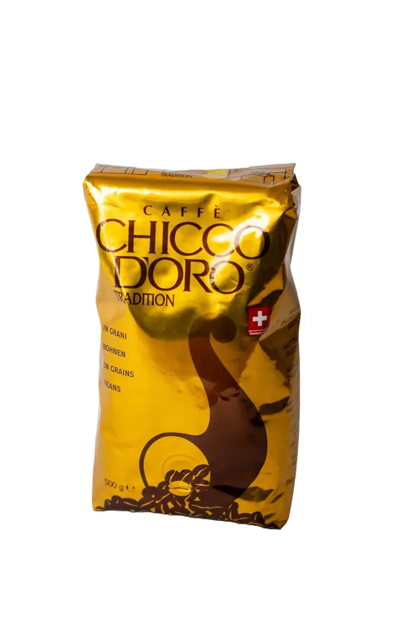 Кава в зернах Chicco D'oro Tradition 100% arabica 500 г, фото №1