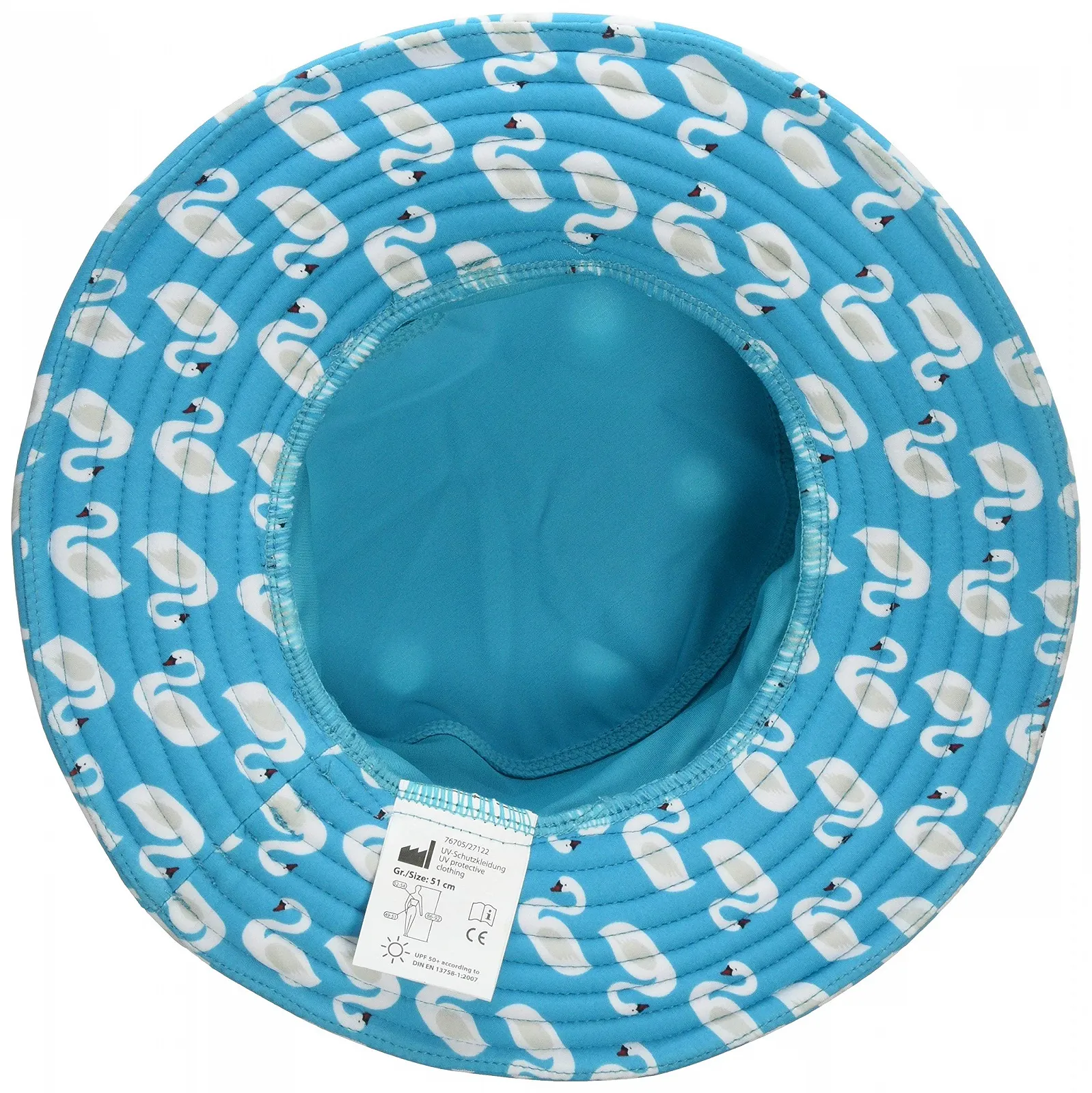 Солнечная шляпа Playshoes для девочек, защита от УФ-излучения, Swans, фото №3