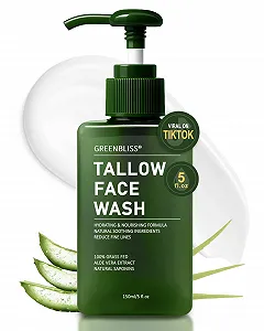 Средство для умывания Rinderwisch GreenBliss Beef Talk Увлажняющее средство для умывания лица с говяжьим жиром 150 мл - Фото 1