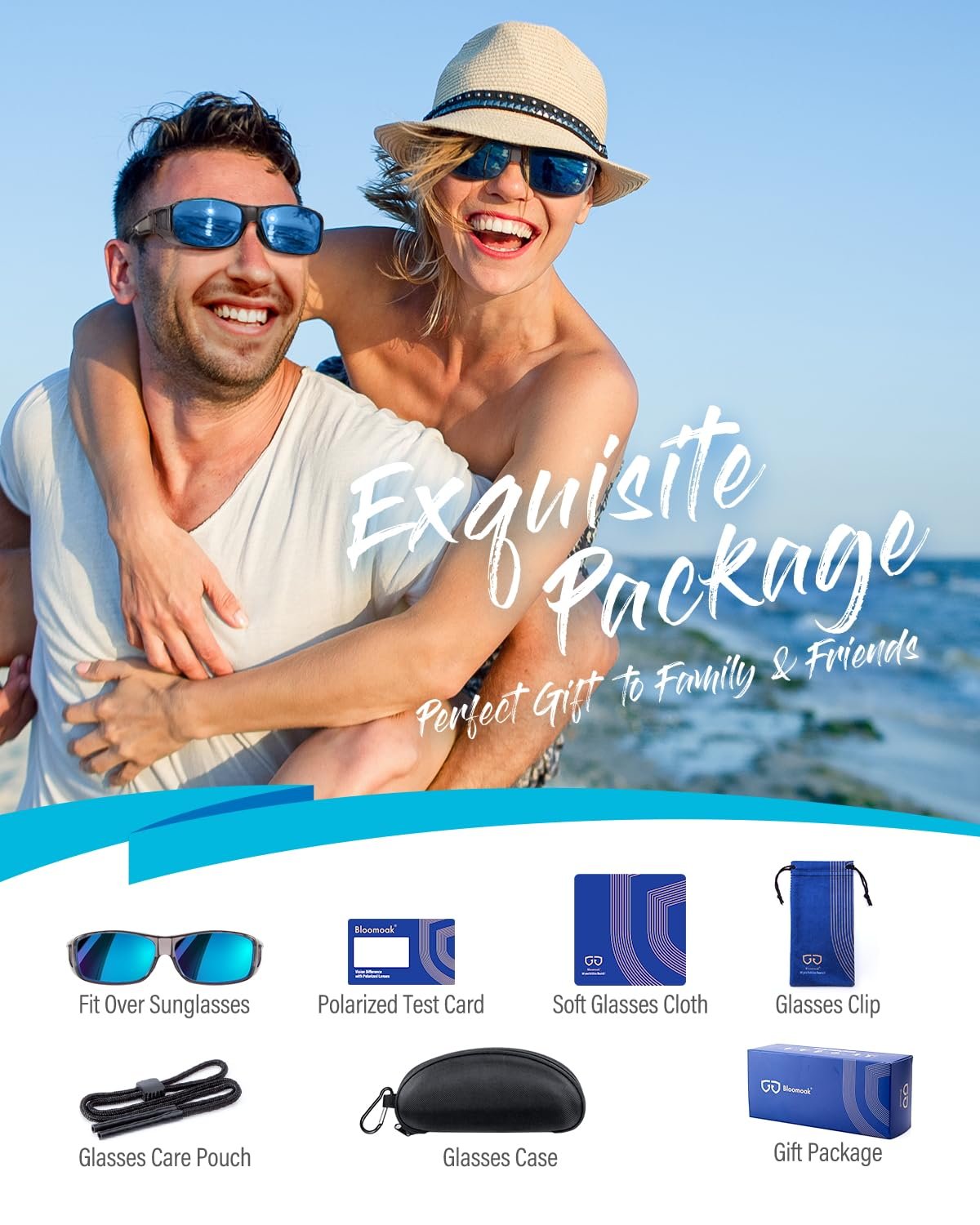 Окуляри для нічного водіння, накладні, для чоловіків, HD, поляризовані, антиблікові, фото №7