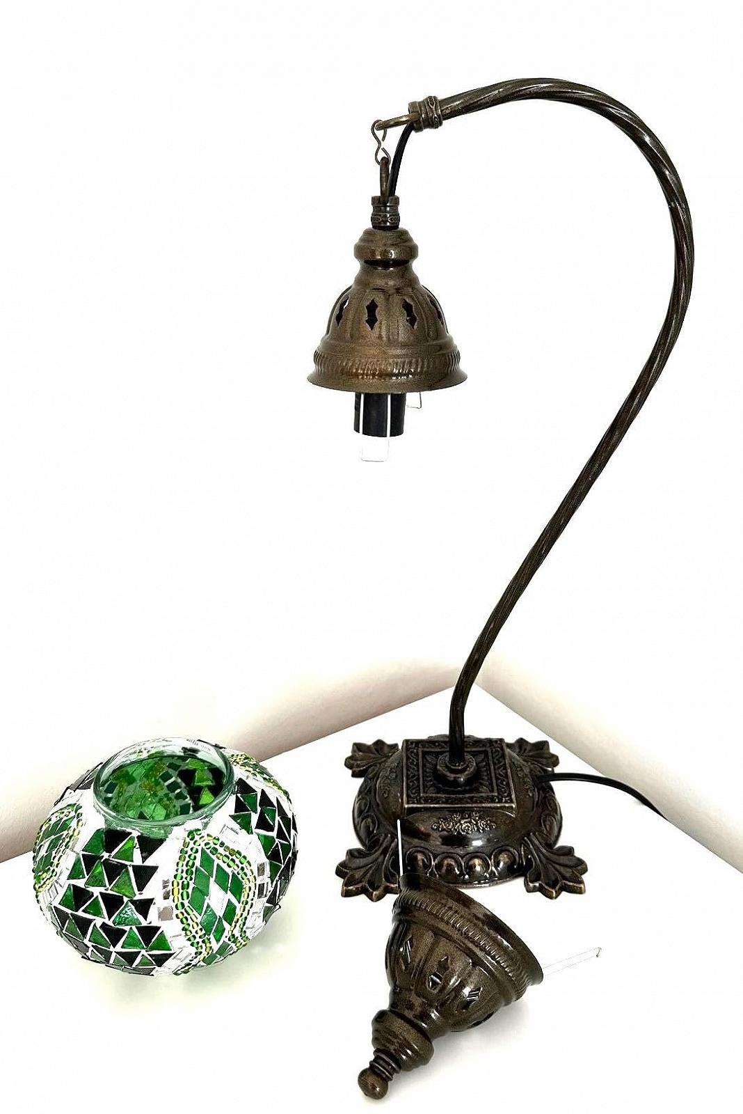 Настільна лампа Samarkand Lights Mosaic Floor Lamp Wire Gold, фото №4