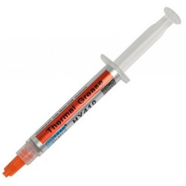 Паста термопровідна HY-410 3g шприц White 0,925W / m-K 0.262  C-in² W 30 280 В'язкість 1K cPs OEM Q20, фото №1