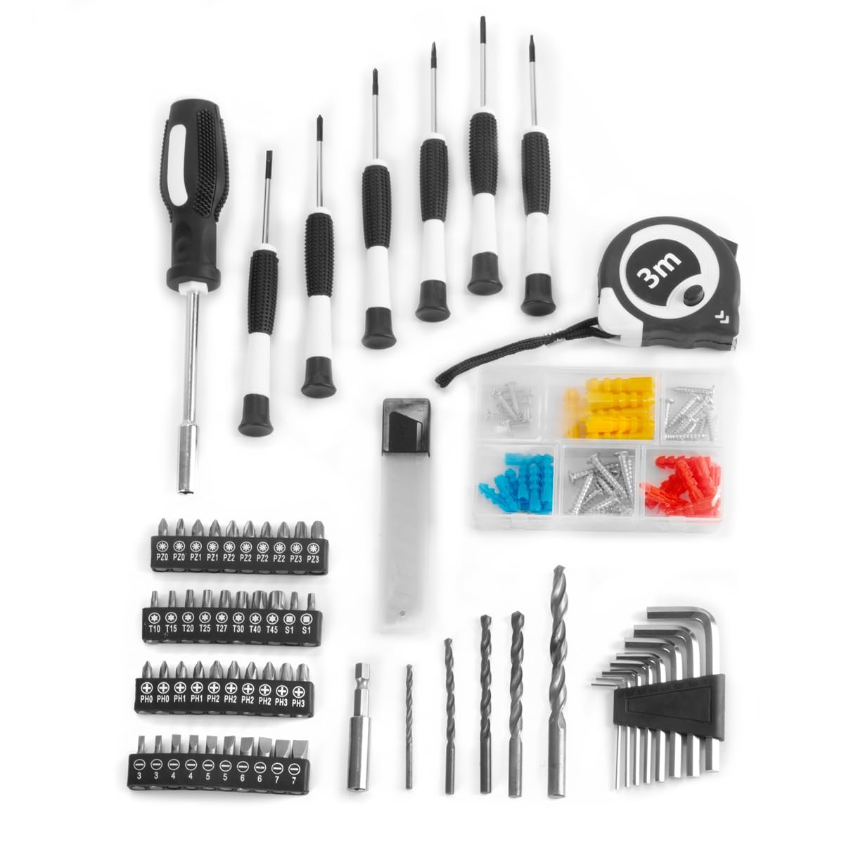 Набор STAHLWERK DIY Set HTS-109 ST Tool Box 108 предметов, фото №6