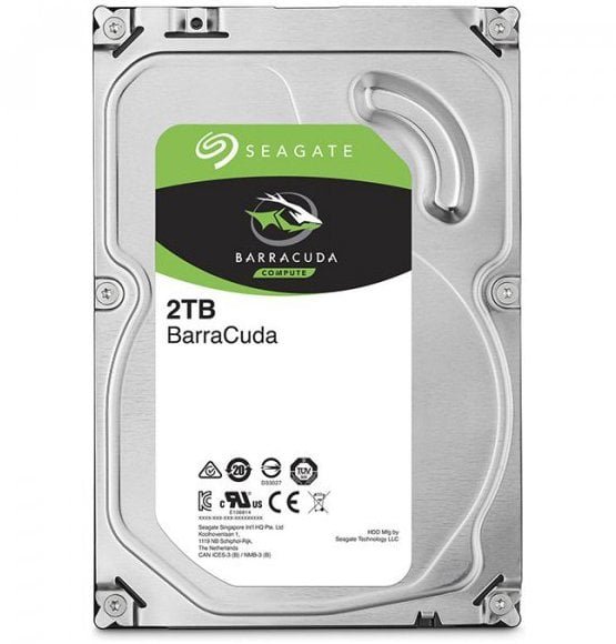 Жесткий диск Seagate BarraCuda 2ТБ 7200об/м 220 МБ/с 3.5" SATA III (ST2000DMZ08/ST2000DM008), фото №1