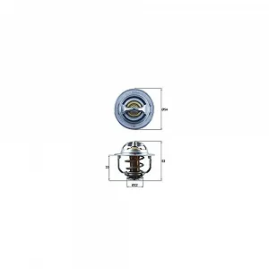 Термостат охлаждающей жидкости MAHLE BEHR TX 179 89D - Фото 1