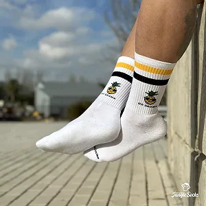 Носки Jungle Хлопок CrossTraining Уличные Смешные Хлопковые Спортивные Носки для CrossTraining, Фитнеса, Спортзала и Стиля Жизни synthetic.ua - Фото 1