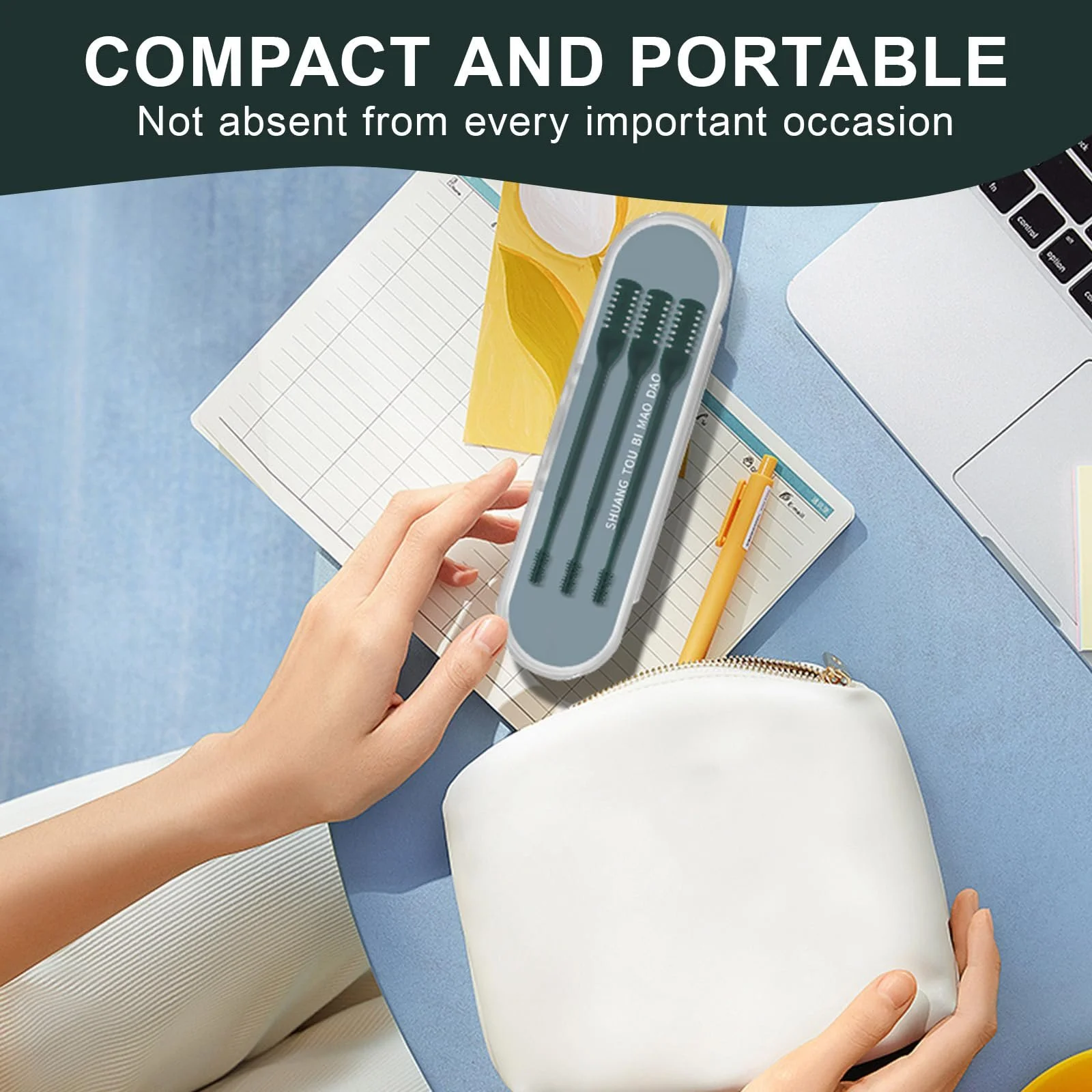 Тример Landrain Men's Nose Razor Nose Hair Remover Темно-зелений, фото №6