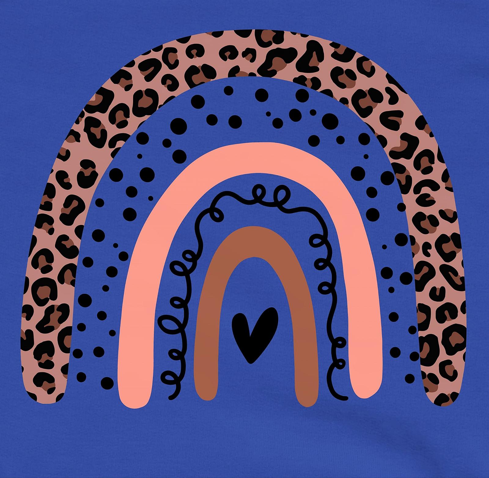 Детский свитшот Shirtracer Богемная одежда - Богемная радуга - Леопард, фото №2