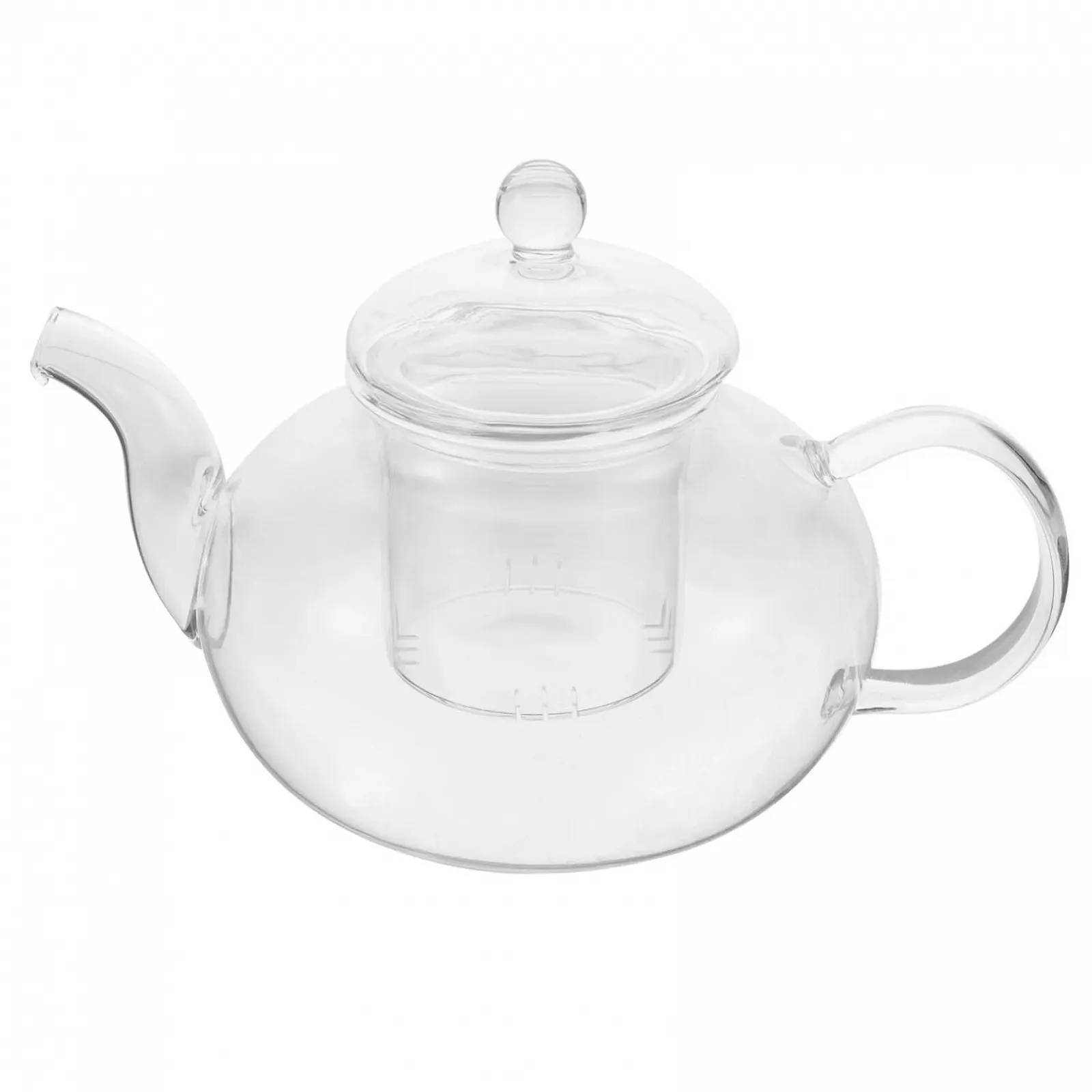 Чайник-заварник FUNNETOYU Скляний Зручна Ручка для Легкого Використання та Транспортування, фото №1