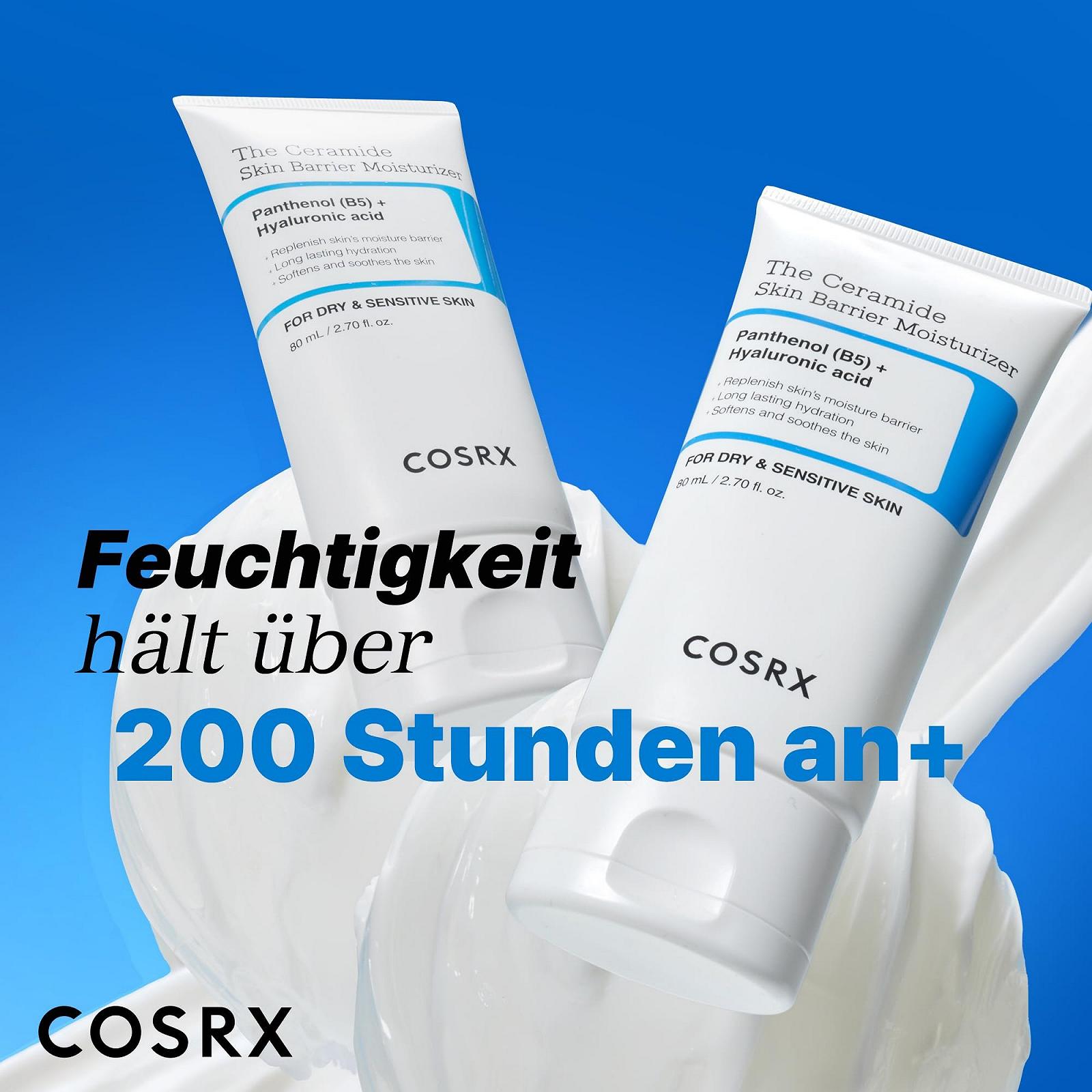 Зволожувальний крем для обличчя COSRX Ceramide Skin Barrier з 7 керамідами, гіалуроновою кислотою та пантенолом 80 мл, фото №9 Зволожувальний крем для обличчя COSRX Ceramide Skin Barrier з 7 керамідами, гіалуроновою кислотою та пантенолом 80 мл, фото №9