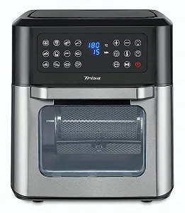 Мультипечь-духовка Trisa Crisp Master XXL 12 л 12-в-1 серебристый/черный - Фото 1