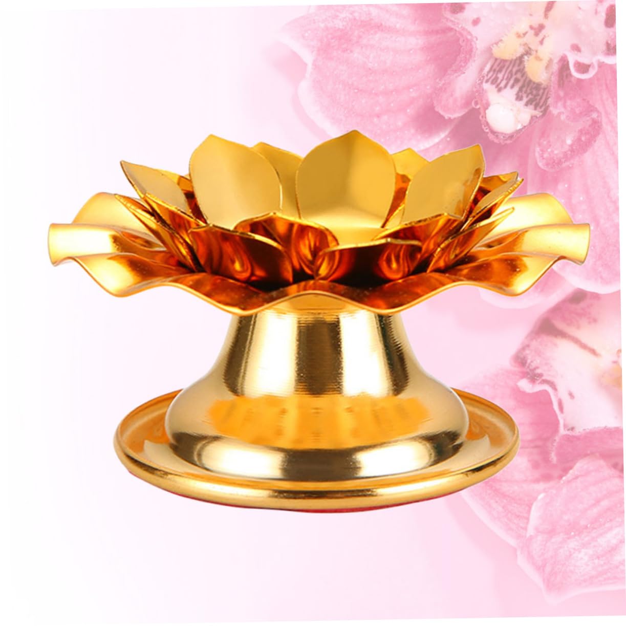 Подсвечник PRETYZOOM Lotus Creative Candle Cup, фото №4