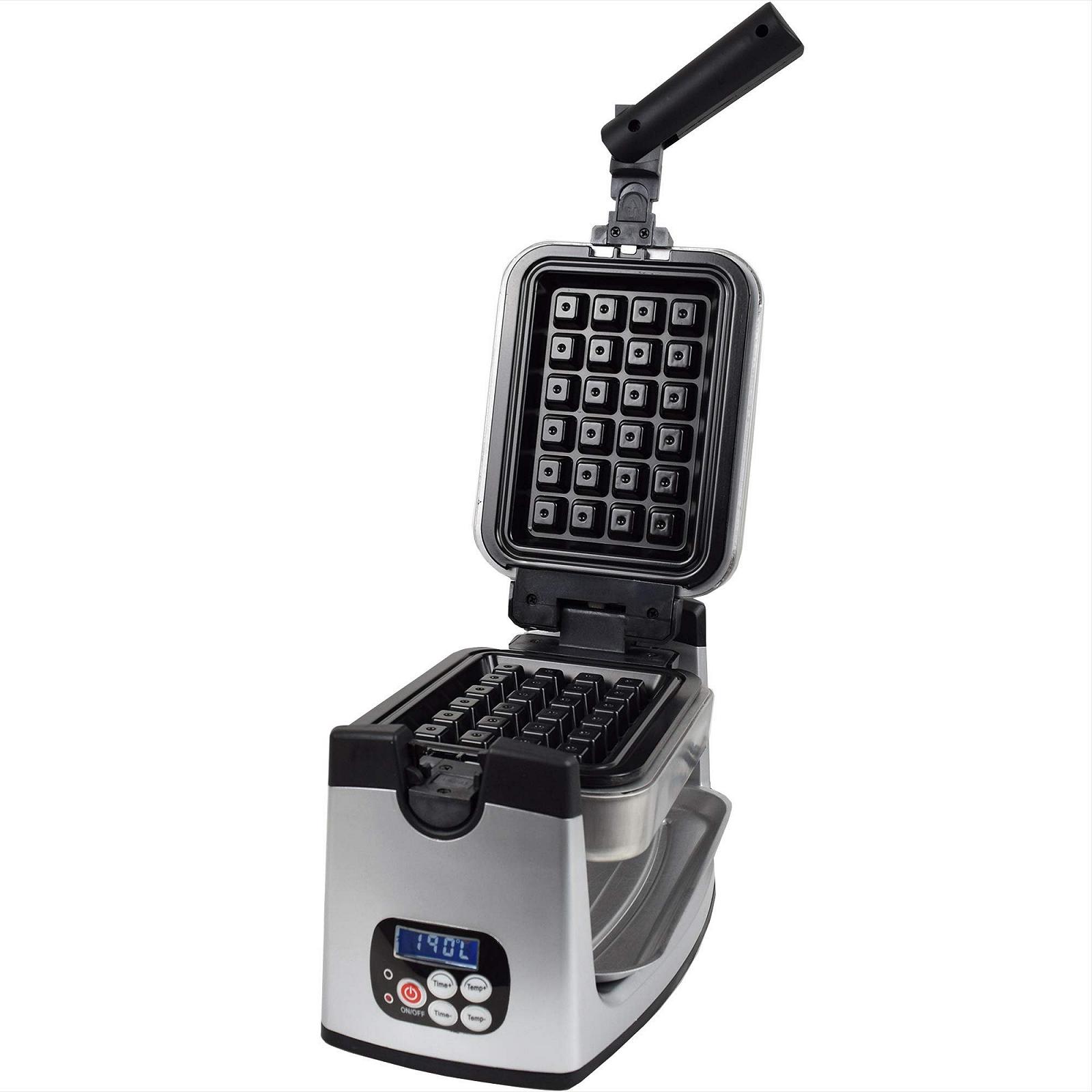 Вафельница Syntrox Germany Chef Maker 200 Degree rotatable Digital из нержавеющей стали, фото №4
