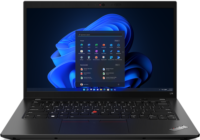 Ноутбук 14" Lenovo ThinkPad L14 Gen 3 Intel Core i5-1235U RAM 8GB SSD 256GB Win11 (UKR), фото №1