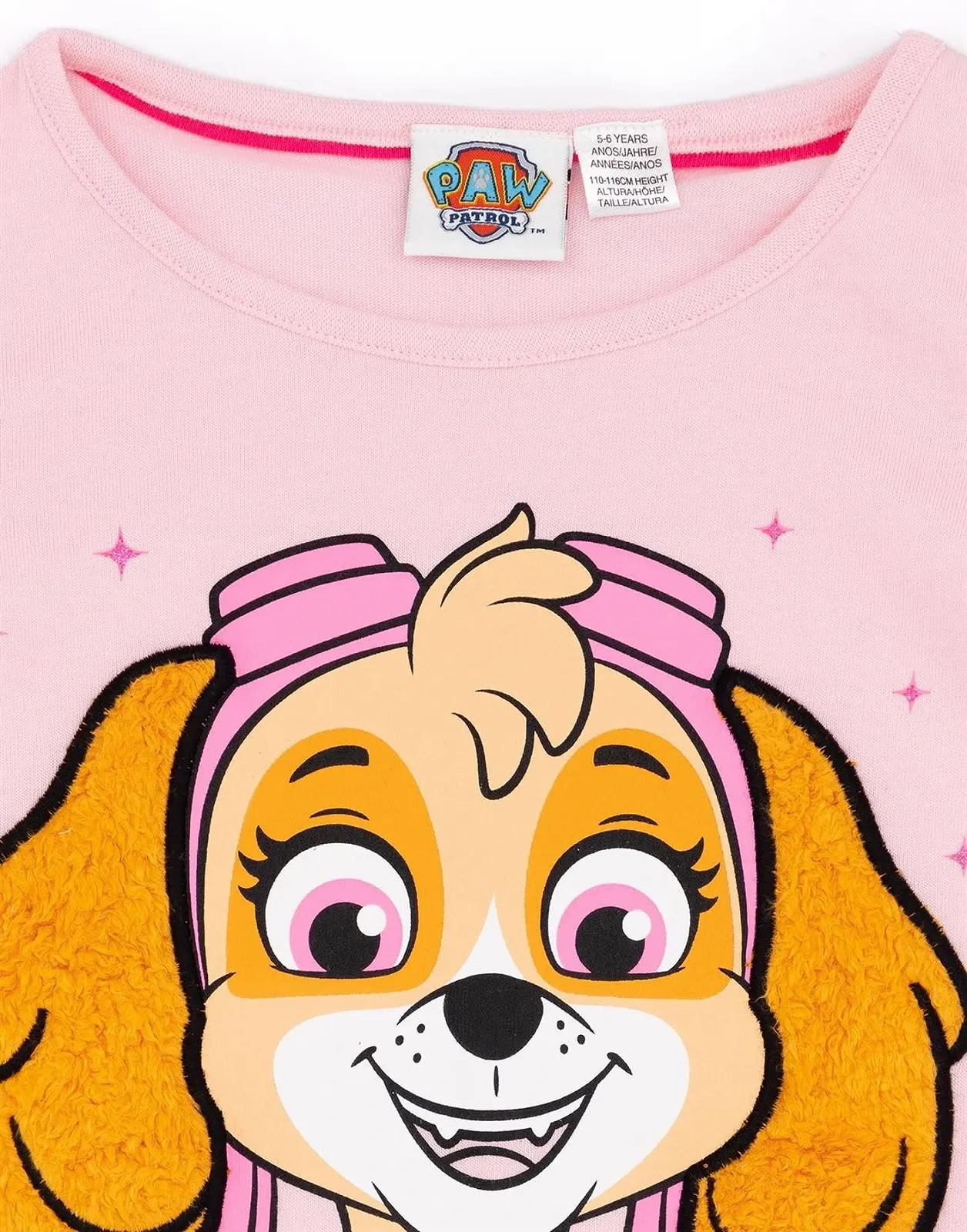 Пижама PAW PATROL для девочек Розовая футболка с короткими рукавами и шорты, фото №6 Пижама PAW PATROL для девочек Розовая футболка с короткими рукавами и шорты, фото №6