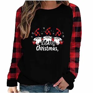 Купити Жіночий Різдвяний Світшот HAOLEI - Фото 1 Жіночий Різдвяний Світшот HAOLEI - Фото 1