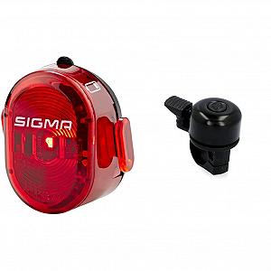 Велосипедний ліхтар Sigma Sport Nugget II, червоний - Фото 1