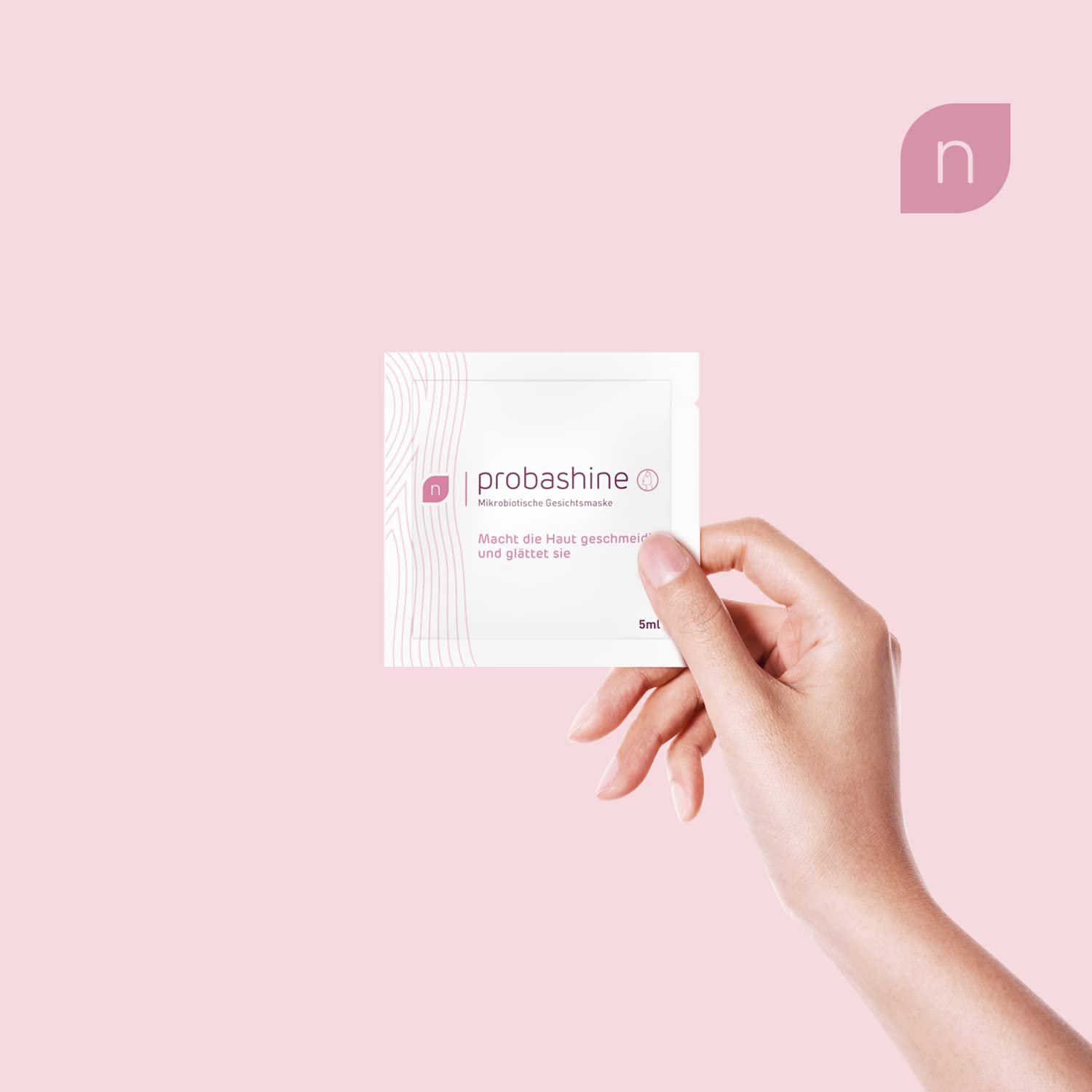 Маска для обличчя Nupure Probashine Живильна з олією жожоба та маслом ши, для м'якої та гладкої шкіри, фото №7