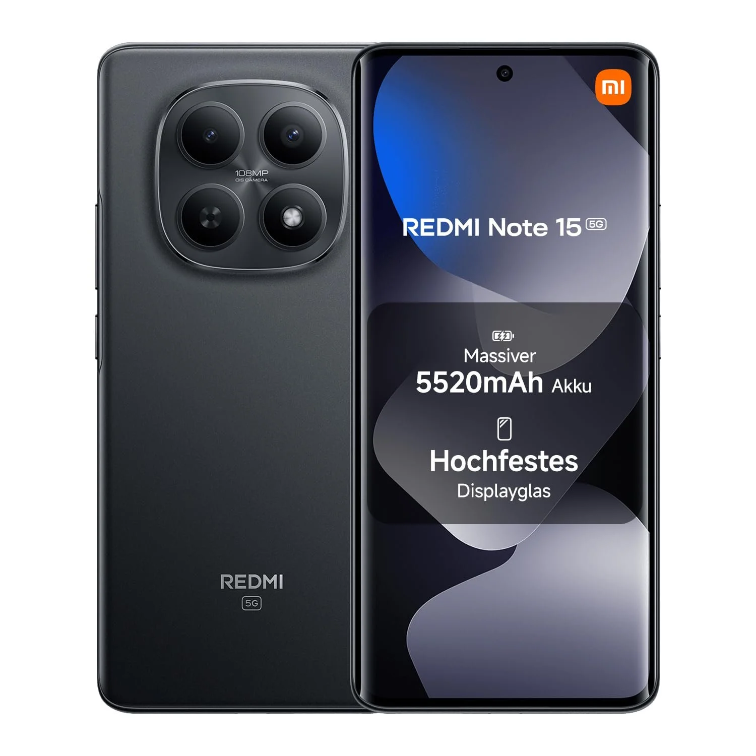 Смартфон XIAOMI Redmi Note 15 5G 8 + 256GB IP66 108 MP 6.77" FHD+ Black, фото №1 Смартфон XIAOMI Redmi Note 15 5G 8 + 256GB IP66 108 MP 6.77" FHD+ Black, фото №1