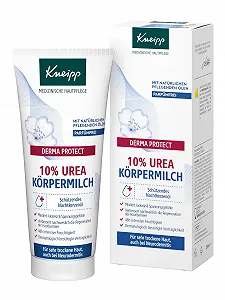 Молочко для тіла Kneipp Derma Protect 10% Urea Без запаху - Медичний догляд за шкірою при атопічному дерматиті - 200 мл - Фото 1