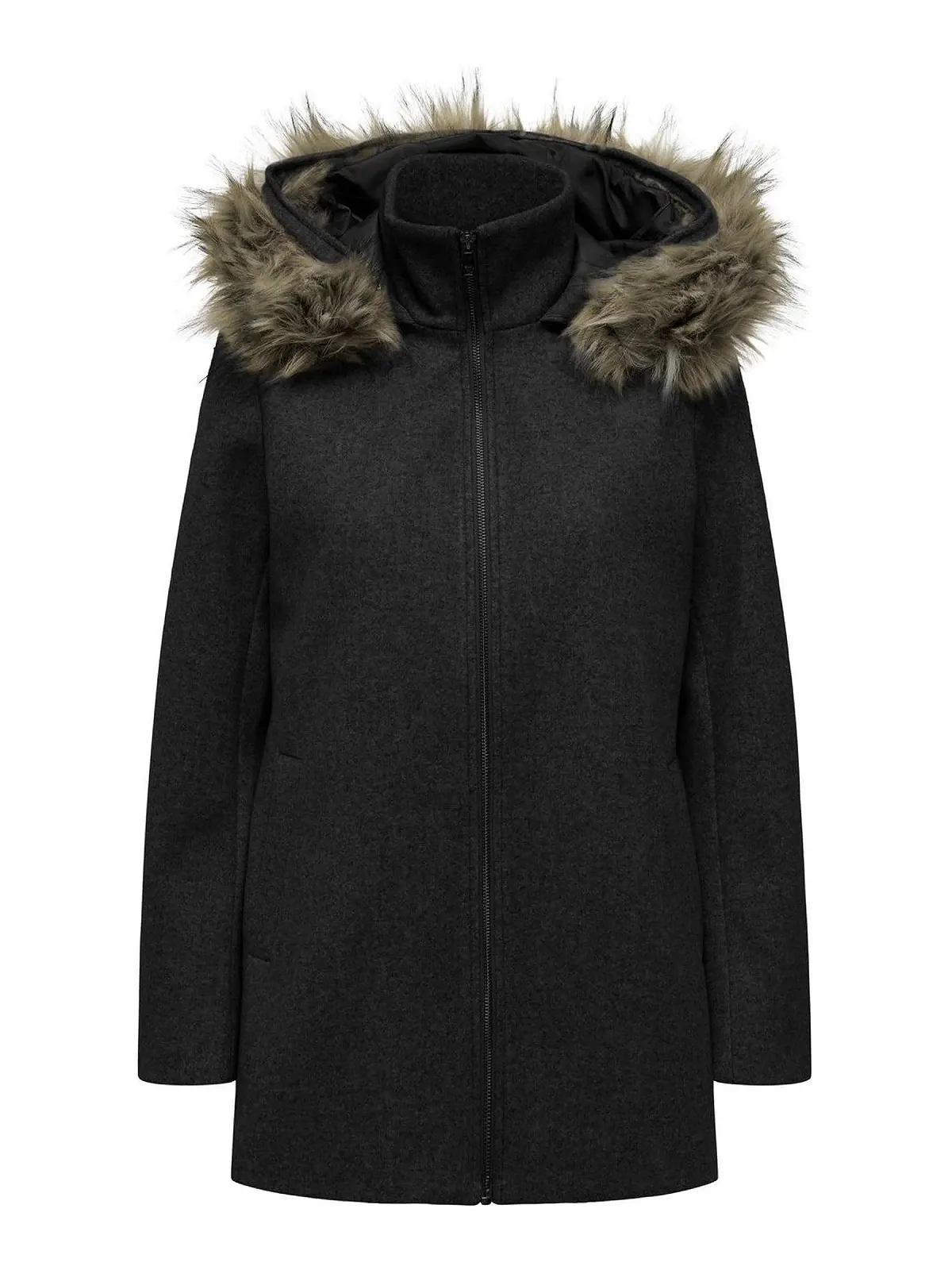 Пальто ONLY Жіноче High Closed Coat, фото №2 Пальто ONLY Жіноче High Closed Coat, фото №2