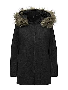 Пальто ONLY Женское High Closed Coat synthetic.ua - Фото 1