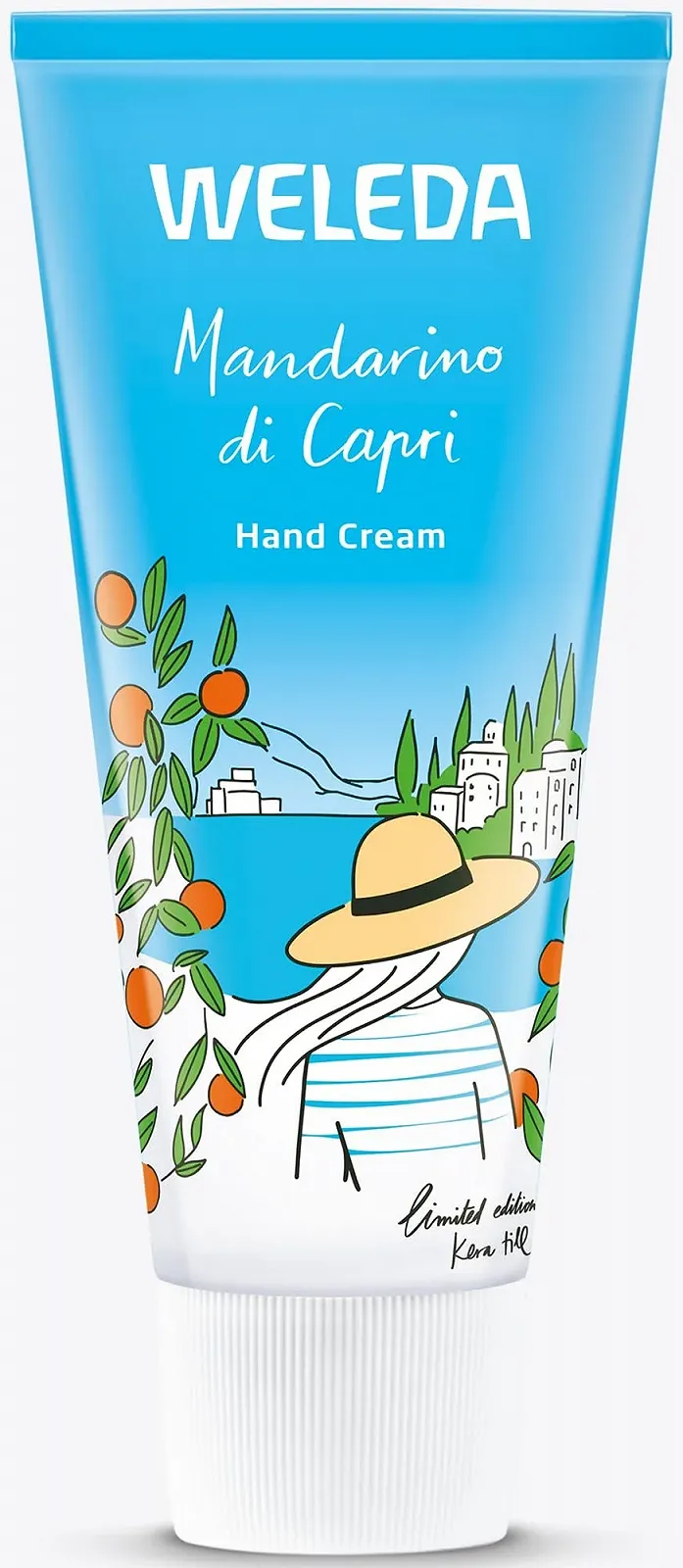 Крем для рук WELEDA Organic Mandarino di Capri Vegan с органическим мандарином - натуральное косметическое средство, питает, смягчает и разглаживает кожу рук, с ароматом мандарина и розмарина для сухой кожи рук, 50 мл, фото №7