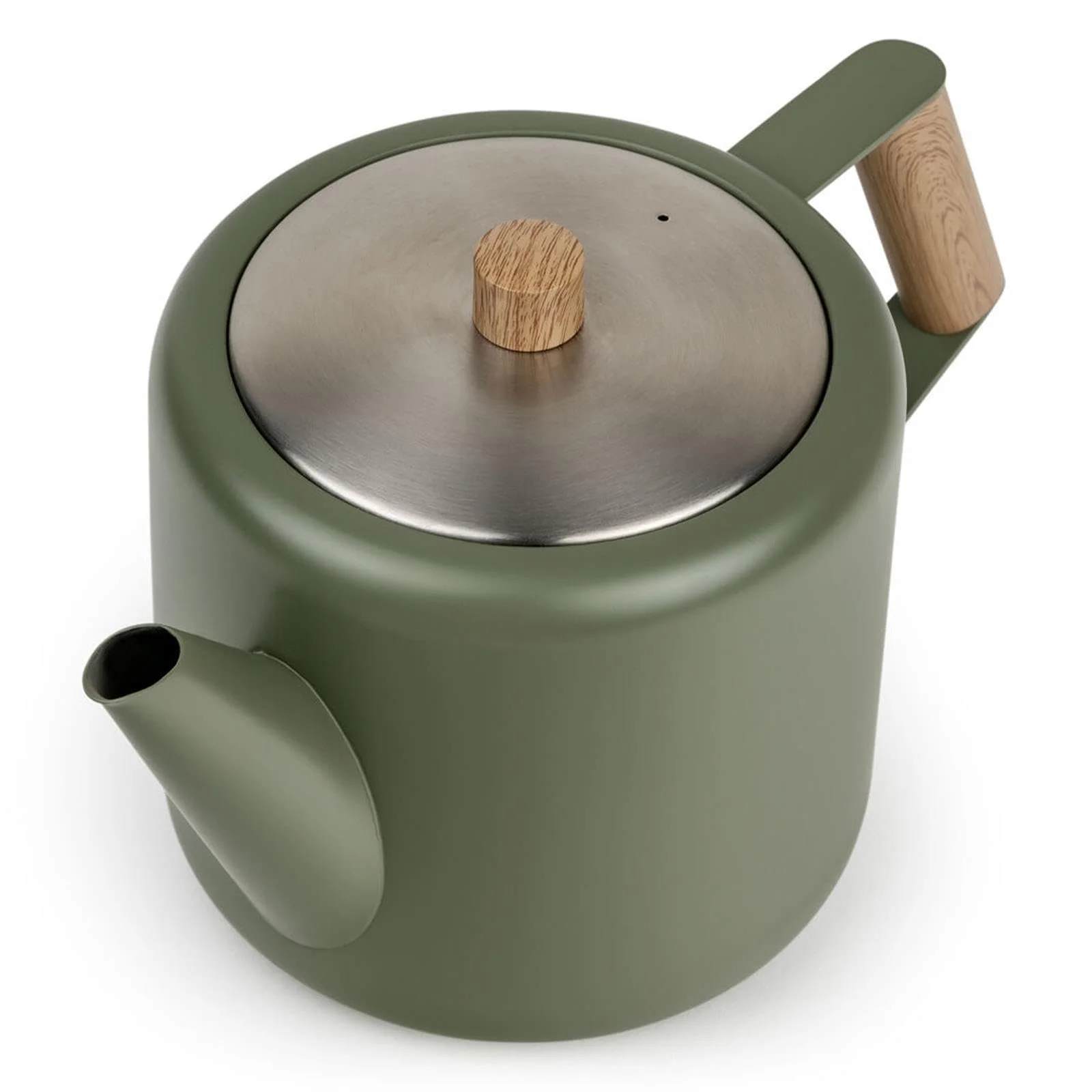 Чайник-заварник Bredemeijer Двостінний Зелений 1.1 літр Нержавіюча сталь, фото №4
