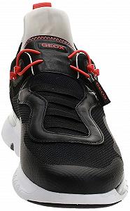 Кросівки Geox Levita зі змішаної шкіри, чорні synthetic.ua - Фото 1