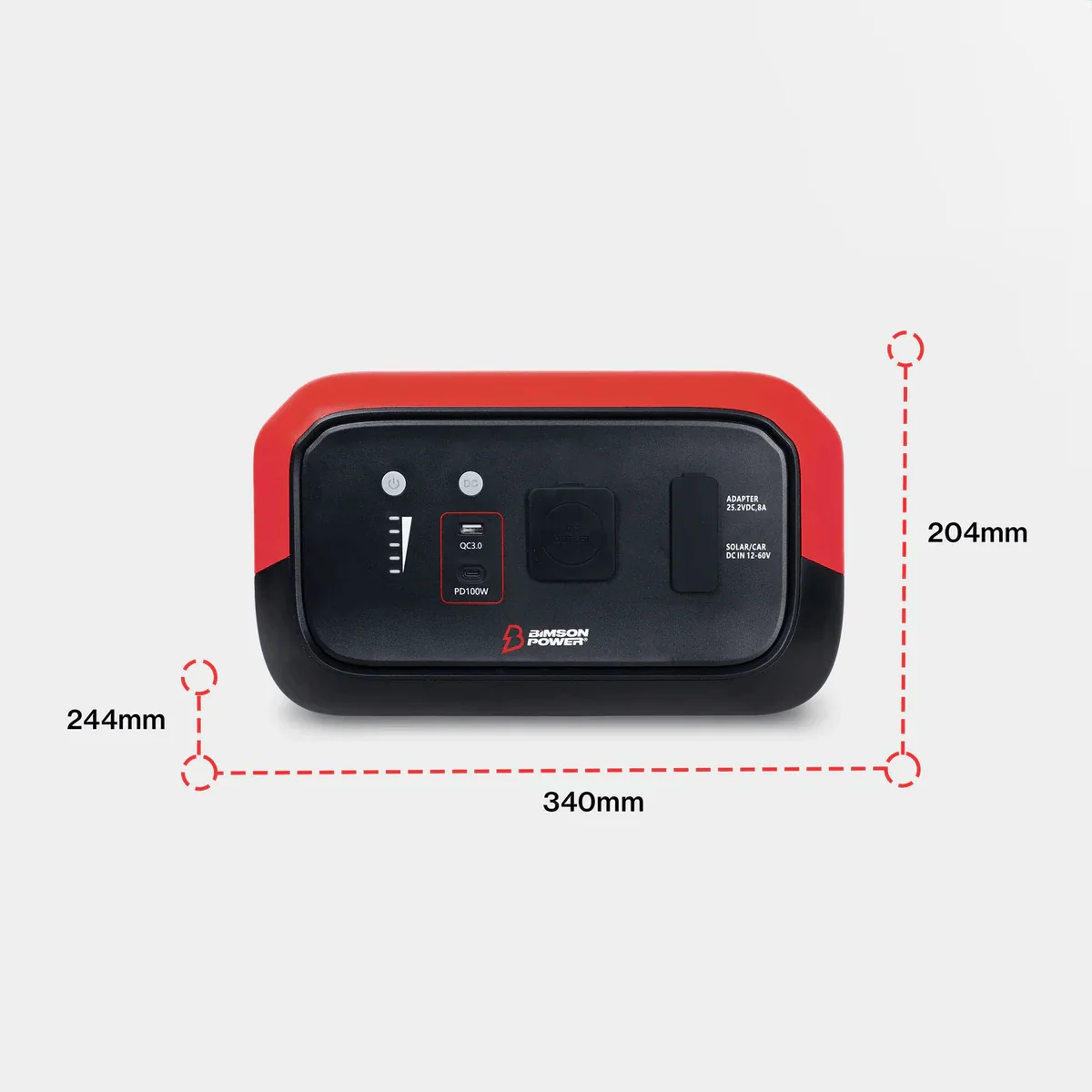 Додаткова батарея Bimson Power BP1000WEP 1200 Вт / 1024 Вт*год LiFePO4, фото №4 Додаткова батарея Bimson Power BP1000WEP 1200 Вт / 1024 Вт*год LiFePO4, фото №4