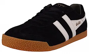 Кроссовки Gola Harrier Мужские Коричневый/Темно-синий Низкие - Фото 1