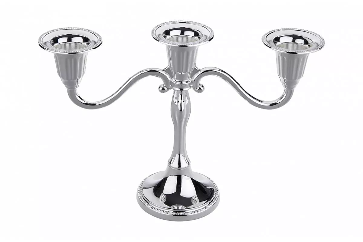 Подсвечник тройной Queen Anne (0-803) (13 х 13 см.), фото №1