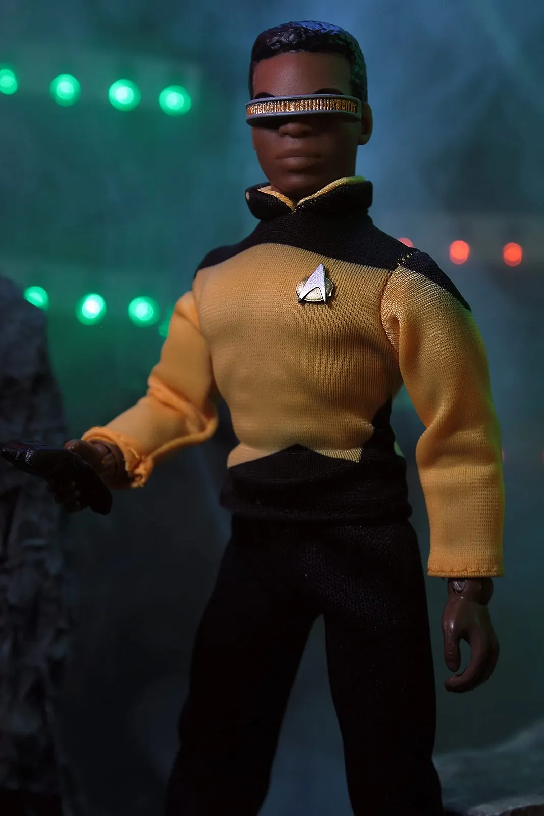 Фігурка Mego Star Trek Geordi La Forge 20 см 14 точок артикуляції, фото №7