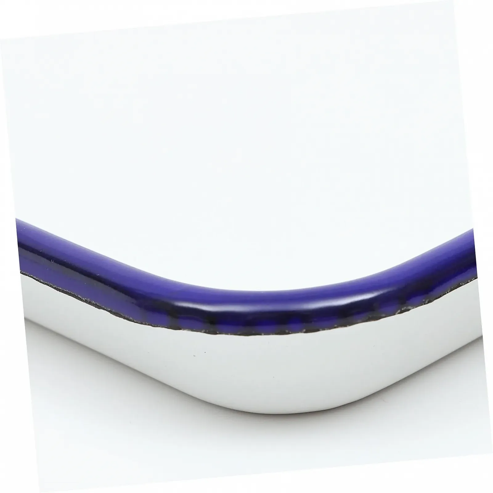 Форма для запекания TOYANDONA Retro Enamel прямоугольная эмалированная белая, фото №7