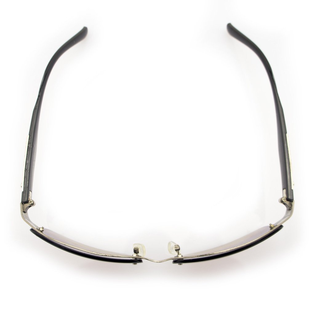 Стильні унісекс сонцезахисні окуляри HAND 1056 зі срібним мотивом черепа та кістки на дужках ширина між дужками 134 мм, фото №4 Стильні унісекс сонцезахисні окуляри HAND 1056 зі срібним мотивом черепа та кістки на дужках ширина між дужками 134 мм, фото №4