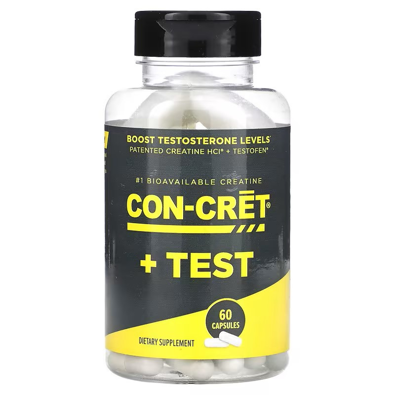 Бустер тестостерона Con-Cret Test 60 Capsules, фото №1