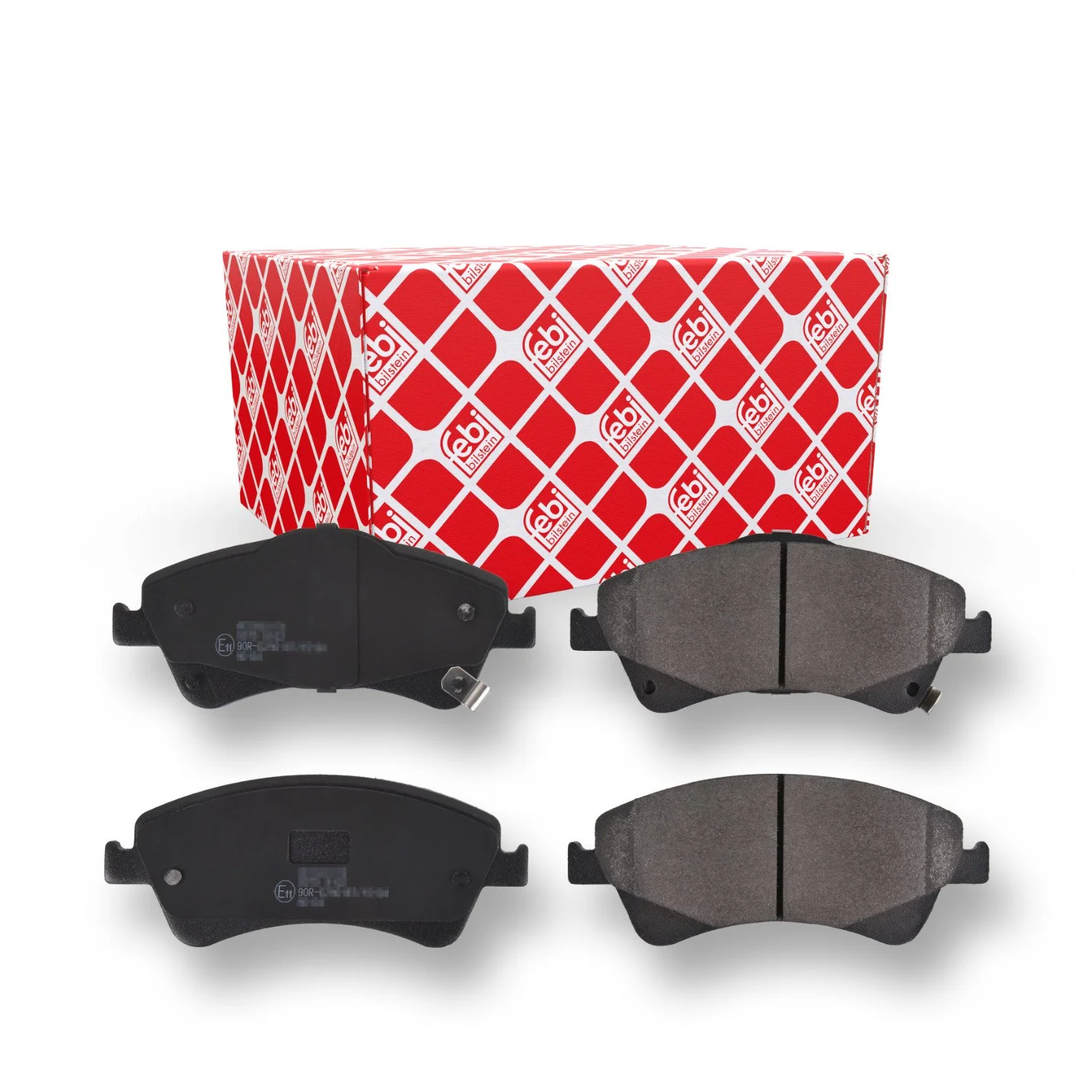 Комплект тормозных колодок дискового тормоза FEBI BILSTEIN 116297 для TOYOTA, передняя ось, фото №1