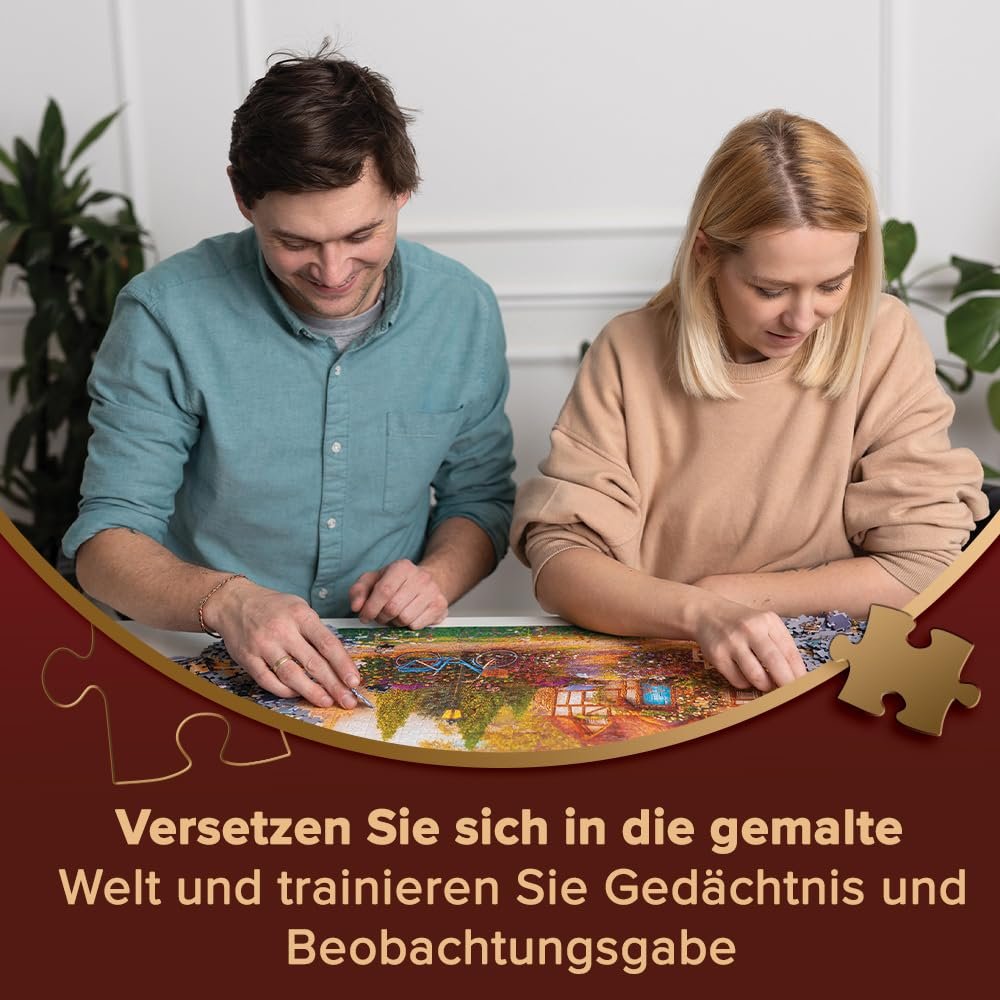 Пазл Trefl Premium Plus Quality Tea Time: Painted Nostalgic Pictures Garden for Birds 1000 элементов, фото №7 Пазл Trefl Premium Plus Quality Tea Time: Painted Nostalgic Pictures Garden for Birds 1000 элементов, фото №7