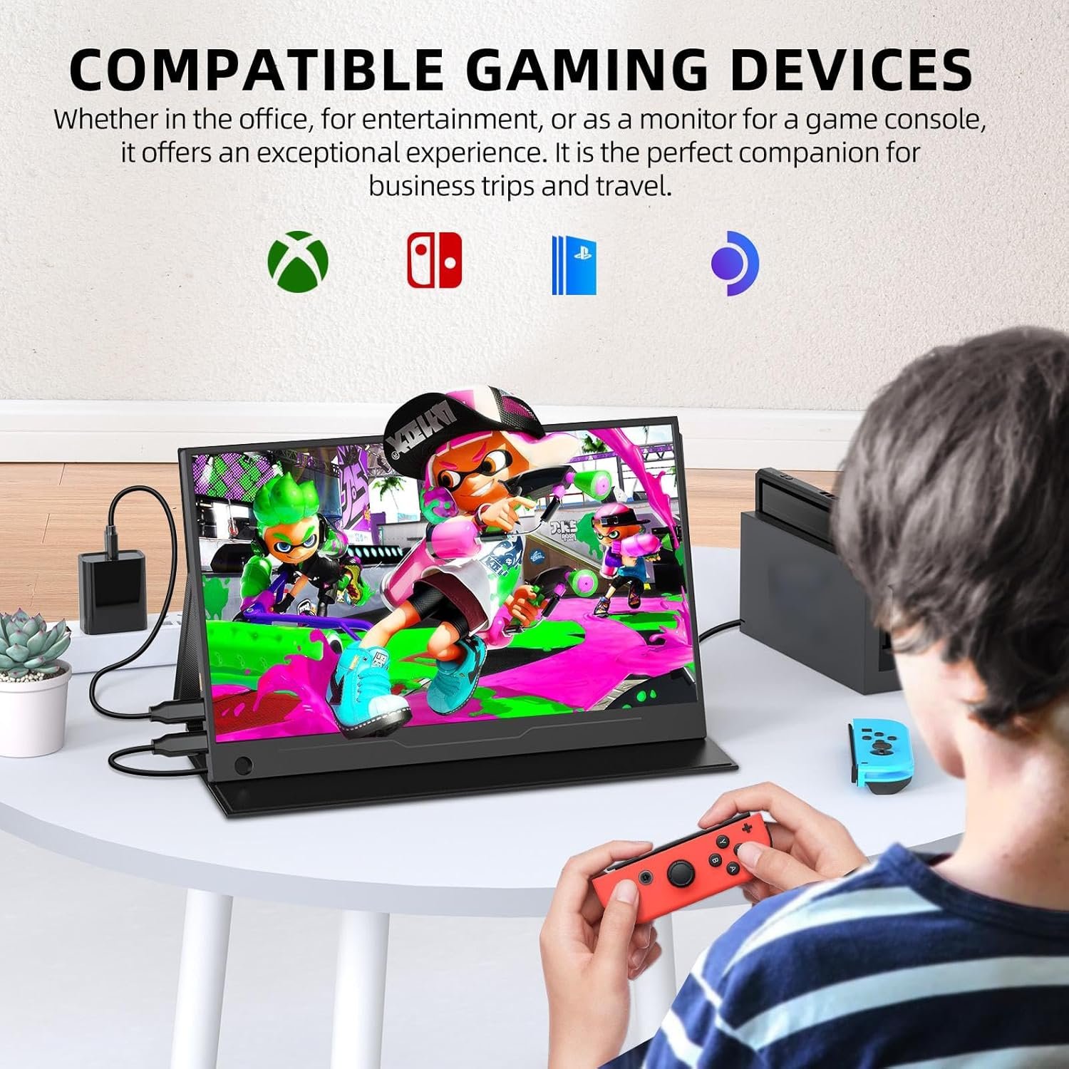 Монітор портативний сенсорний 14" UPERFECT Full HD IPS 60 Гц, фото №6