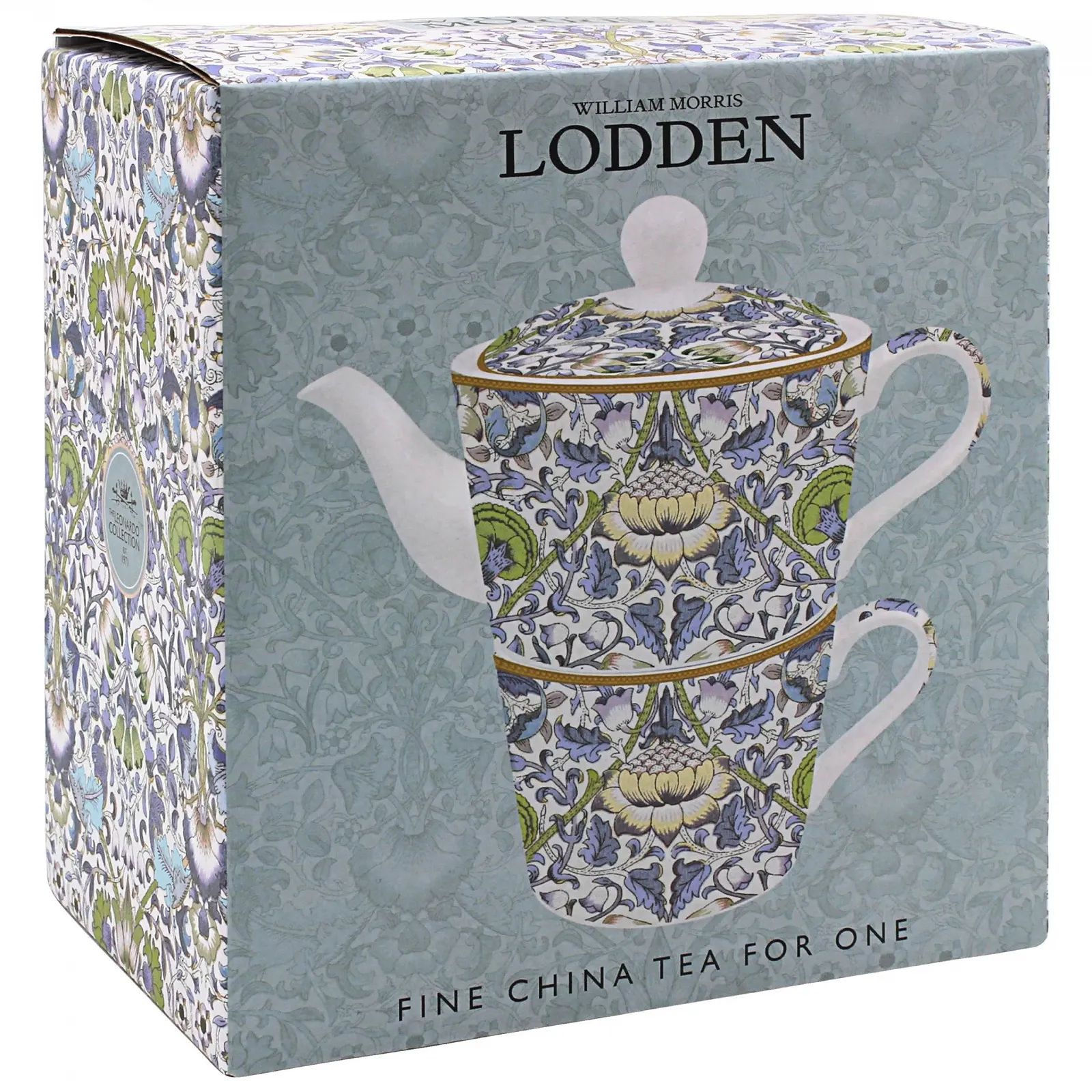 Чайник-заварник з чашкою The Leonardo Collection Lodden Tea for One від William Morris, порцеляновий, фото №3