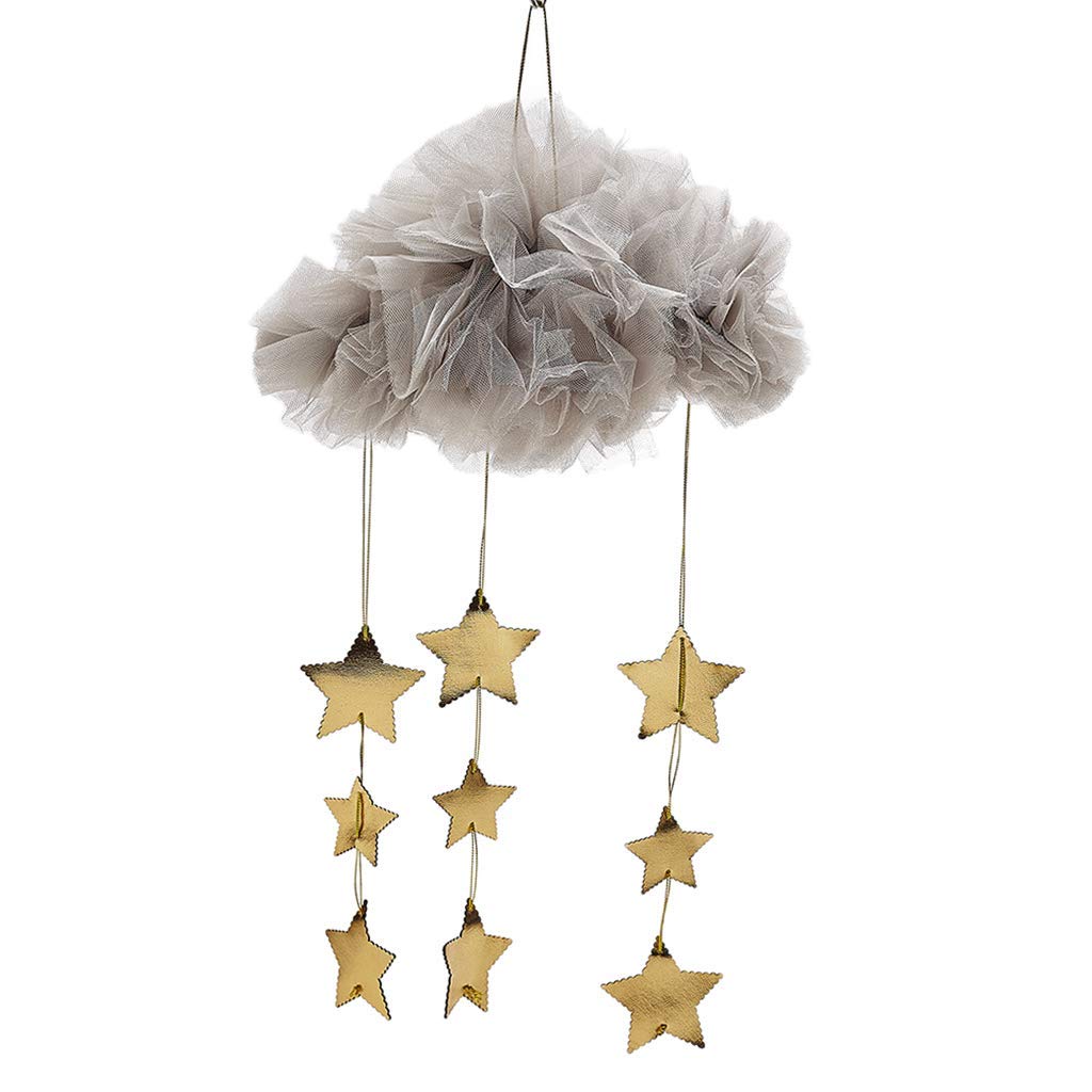Підвісна прикраса Tubayia Cloud Star Baby Bed Mobile Nursery Photo Props, фото №4