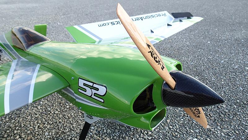 Самолет радиоуправляемый Precision Aerobatics XR-52 1321мм KIT зеленый, фото №6