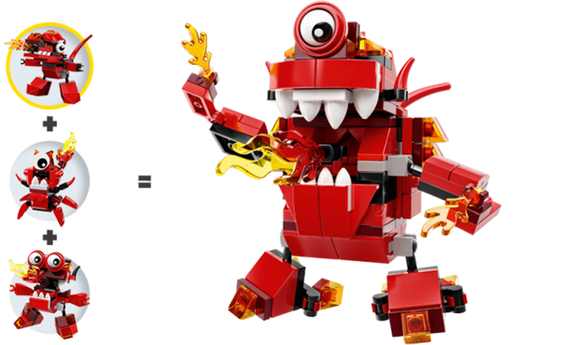 Конструктор Лего LEGO Mixels Мелтус (41530), фото №3